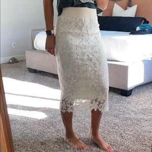 Pink Desert Lace skirt